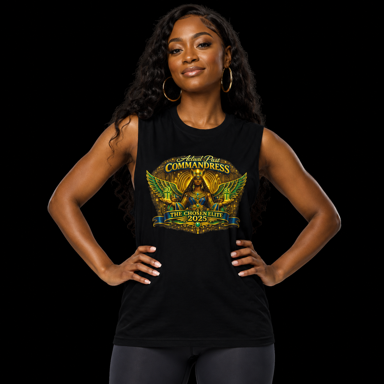Actual Past Commandress "Chosen Elite 2025" Muscle Shirt