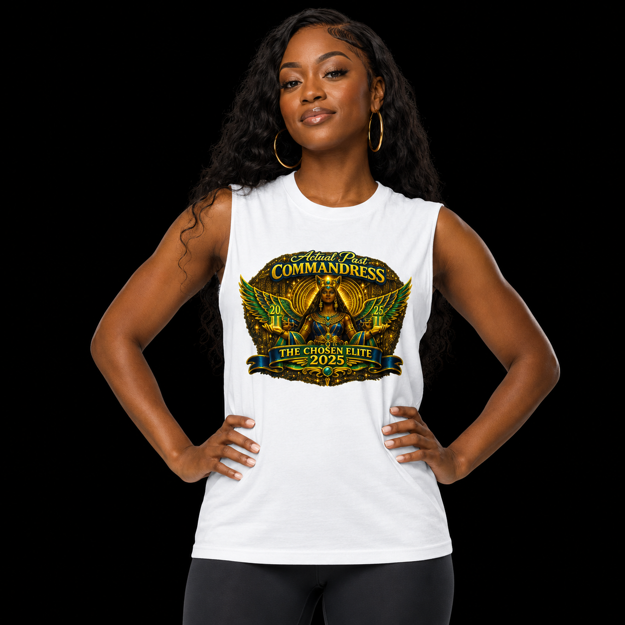 Actual Past Commandress "Chosen Elite 2025" Muscle Shirt